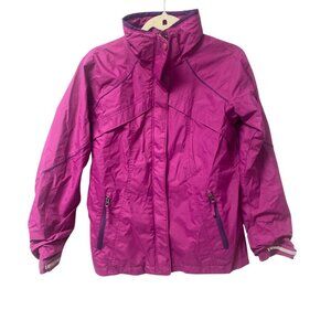 Columbia Bugaboo Raspberry Pink Kids 14‎ - 16 Jacket Outgrown Grow System VGUC